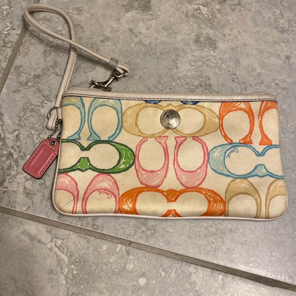 Coach wristlet